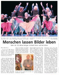 Artikel aus dem Westfalenblatt vom 12.04.2011